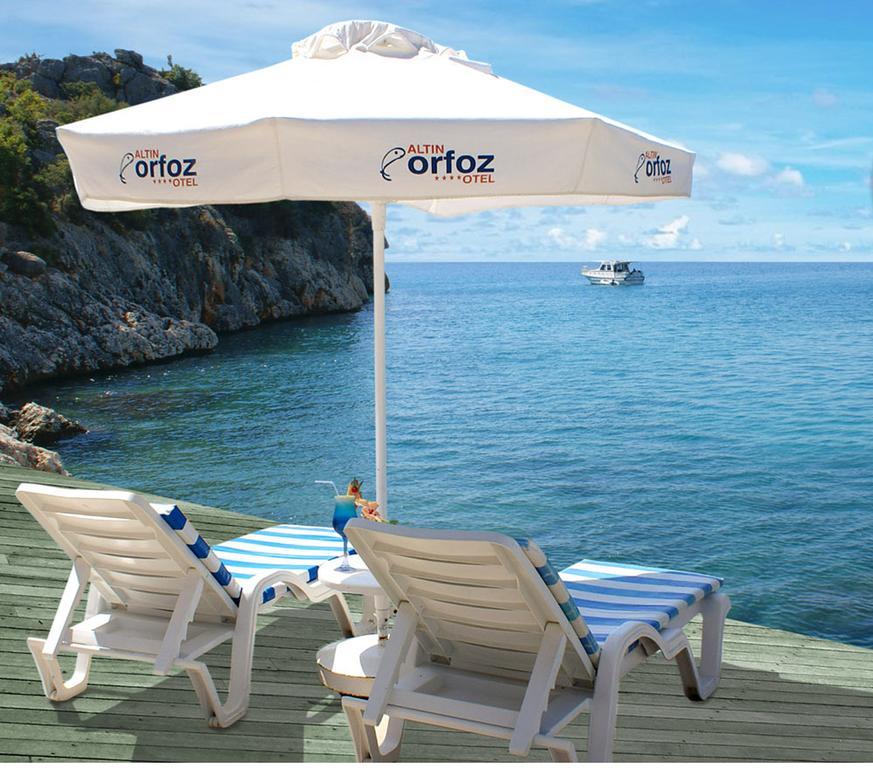 Altınorfoz Hotel Narlikuyu Kültér fotó